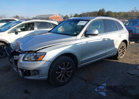 2011 Audi Q5 2.0T Premium from USA, damaged, VIN WA1LFAFP0BA095639